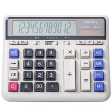 Load image into Gallery viewer, Deli 2135 Computer Keyboard Calculator Big Button Bank Office Finance Accounting Solar Calculator, 2135
