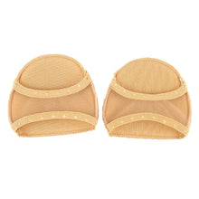 Load image into Gallery viewer, 5 Pairs Invisible And Comfortable Sponge Thickened Half Pad Sweat-Absorbent And Breathable Forefoot Pad, Two Toe Skin, Two Toe Black, Wrap Head Skin, Wrap Head Black, Fish Mouth Skin, Fish Mouth Black, Flower Skin, Flower Black, People Skin, People Bla...