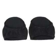 Load image into Gallery viewer, 5 Pairs Invisible And Comfortable Sponge Thickened Half Pad Sweat-Absorbent And Breathable Forefoot Pad, Two Toe Skin, Two Toe Black, Wrap Head Skin, Wrap Head Black, Fish Mouth Skin, Fish Mouth Black, Flower Skin, Flower Black, People Skin, People Bla...