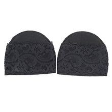 Load image into Gallery viewer, 5 Pairs Invisible And Comfortable Sponge Thickened Half Pad Sweat-Absorbent And Breathable Forefoot Pad, Two Toe Skin, Two Toe Black, Wrap Head Skin, Wrap Head Black, Fish Mouth Skin, Fish Mouth Black, Flower Skin, Flower Black, People Skin, People Bla...