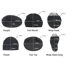 Load image into Gallery viewer, 5 Pairs Invisible And Comfortable Sponge Thickened Half Pad Sweat-Absorbent And Breathable Forefoot Pad, Two Toe Skin, Two Toe Black, Wrap Head Skin, Wrap Head Black, Fish Mouth Skin, Fish Mouth Black, Flower Skin, Flower Black, People Skin, People Bla...