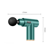 Load image into Gallery viewer, Fascia Massager Mini Electric Muscle Massager Portable Fitness Muscle Relaxing Massager, Button, LCD