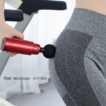 Load image into Gallery viewer, Fascia Massager Mini Electric Muscle Massager Portable Fitness Muscle Relaxing Massager, Button, LCD