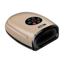 Load image into Gallery viewer, Hand Finger Joint Massager Wrist Palm Physiotherapy Mouse Hand Meridian Acupoint Massager, Amber Gold, Charging, Pearl White, Rose Red, Pearl Black
