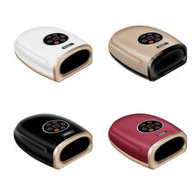 Load image into Gallery viewer, Hand Finger Joint Massager Wrist Palm Physiotherapy Mouse Hand Meridian Acupoint Massager, Charging, Amber Gold, Pearl White, Rose Red, Pearl Black