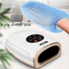 Load image into Gallery viewer, Hand Finger Joint Massager Wrist Palm Physiotherapy Mouse Hand Meridian Acupoint Massager, Charging, Amber Gold, Pearl White, Rose Red, Pearl Black