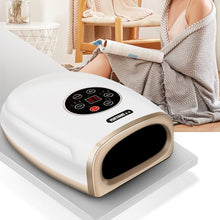 Load image into Gallery viewer, Hand Finger Joint Massager Wrist Palm Physiotherapy Mouse Hand Meridian Acupoint Massager, Charging, Amber Gold, Pearl White, Rose Red, Pearl Black