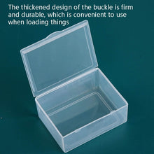 Load image into Gallery viewer, 30 PCS Rectangular Transparent Plastic Box PP Universal Box Parts Hardware Tool Storage Box, 30 PCS