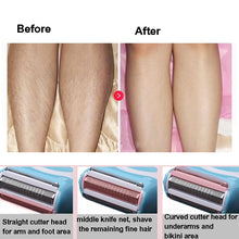 Load image into Gallery viewer, SG-662 Female Electric Epilator Rechargeable Hair Removal for The Private Parts of The Armpit