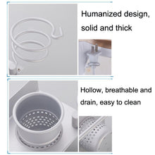 Load image into Gallery viewer, Space Aluminum Golden Hair Dryer Rack, With Barrel (Silver), With Barrel (Gold), With Double Barrel, With Toothbrush Holder
