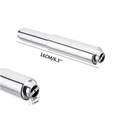 Load image into Gallery viewer, Tissue Box Plastic Retractable Shaft Core Spring Retractable Roll Paper Shaft, Style: Black, Chrome Stretch, Nickel Wire Drawing, Black