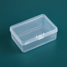 Load image into Gallery viewer, 20 PCS Rectangular Plastic Box Transparent Parts PP Storage Box With Cover, 20 PCS Rectangular