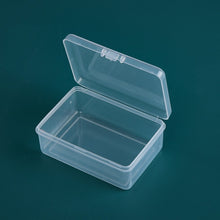 Load image into Gallery viewer, 20 PCS Rectangular Plastic Box Transparent Parts PP Storage Box With Cover, 20 PCS Rectangular