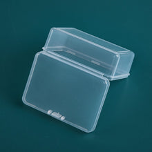Load image into Gallery viewer, 20 PCS Rectangular Plastic Box Transparent Parts PP Storage Box With Cover, 20 PCS Rectangular