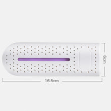 Load image into Gallery viewer, 10W Household Shoe Dryer Shoe Deodorant Shoe Dryer Smart Timed Folding Shoe Baker Socks Dryer, With Purple Lamp EU Plug, Without Purple Lamp  EU Plug
