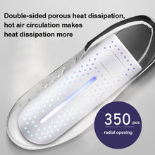 Load image into Gallery viewer, 10W Household Shoe Dryer Shoe Deodorant Shoe Dryer Smart Timed Folding Shoe Baker Socks Dryer, With Purple Lamp EU Plug, Without Purple Lamp  EU Plug