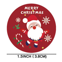 Load image into Gallery viewer, LG-210922-38-006 Christmas Cartoon Gift Stickers Stickers Label, LG-210922-38-006