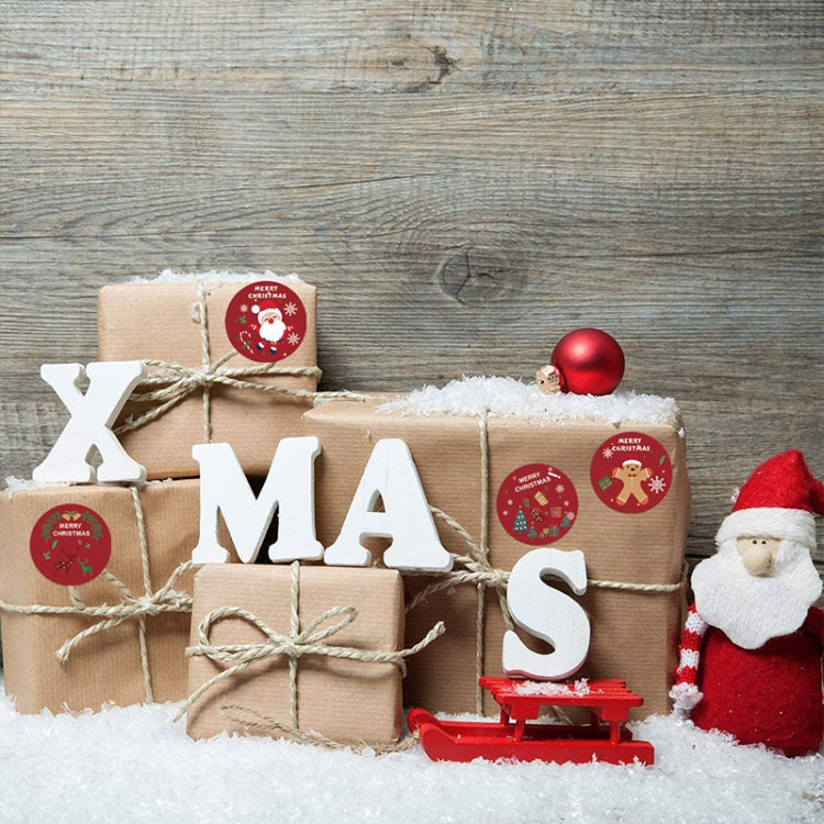 LG-210922-38-006 Christmas Cartoon Gift Stickers Stickers Label, LG-210922-38-006