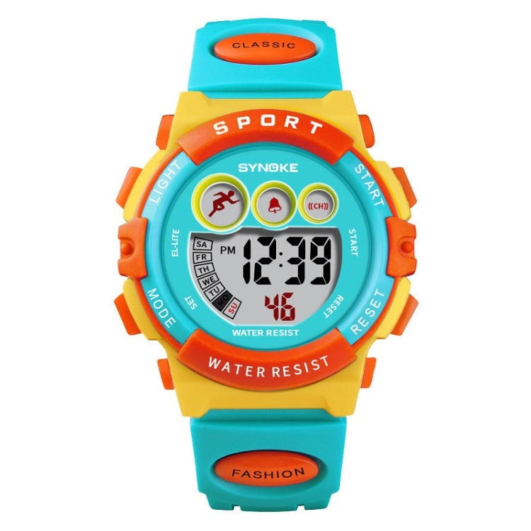 SYNOKE 9802 Children Sports Waterproof Digital Watch