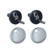 Load image into Gallery viewer, 1 Pair 3903 Zinc Alloy Toilet Seat Hinge Installation Nut Quick Release Installation Screw