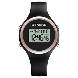 SYNOKE 9108 Student Silicone Strap Electronic Watch