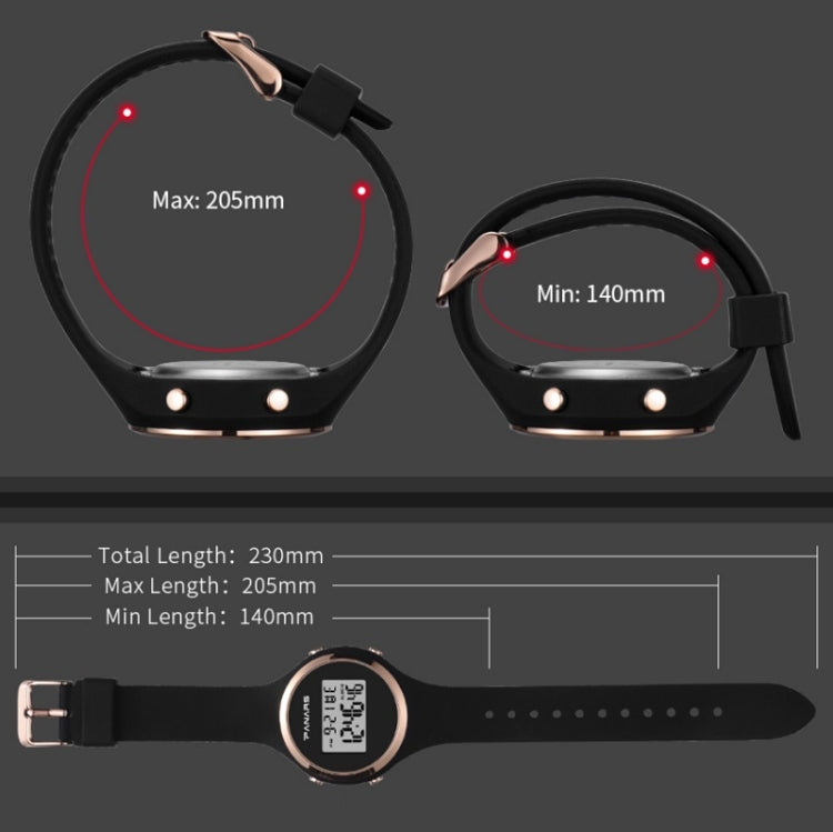 SYNOKE 9108 Student Silicone Strap Electronic Watch