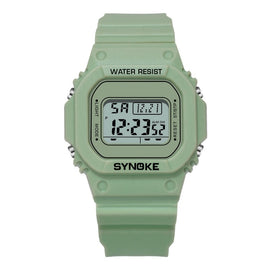 SYNOKE 9620 Couple Sports Plastic Strap Electronic Watch