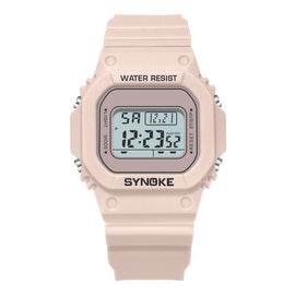 SYNOKE 9620 Couple Sports Plastic Strap Electronic Watch