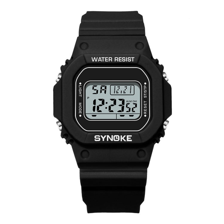 SYNOKE 9620 Couple Sports Plastic Strap Electronic Watch