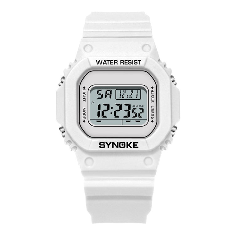 SYNOKE 9620 Couple Sports Plastic Strap Electronic Watch