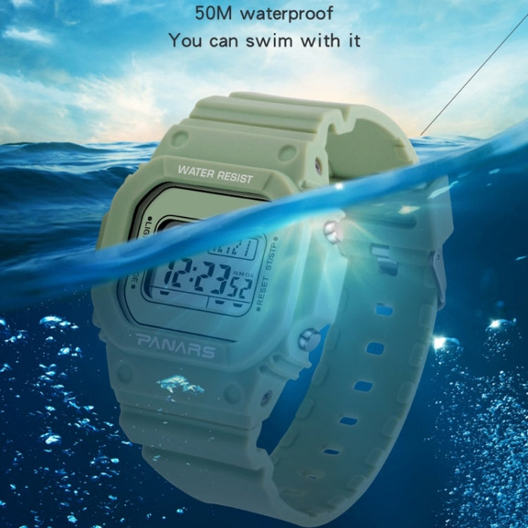 SYNOKE 9620 Couple Sports Plastic Strap Electronic Watch