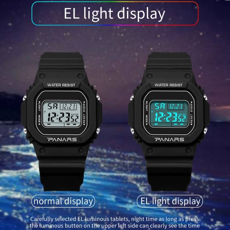 SYNOKE 9620 Couple Sports Plastic Strap Electronic Watch