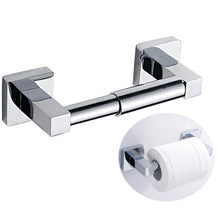 Load image into Gallery viewer, Toilet Square Base Retractable Toilet Paper Holder, Retractable Toilet Paper Holder