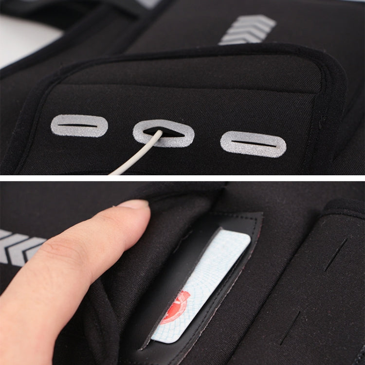 Running Reflective Vest Bag Outdoor Sports Mobile Phone Chest Bag