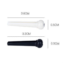 Load image into Gallery viewer, 100 PCS Plastic Conical Cone String Nail for Guitar