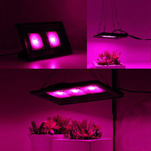 Load image into Gallery viewer, Ultra-Thin LED Plant Light, Full Spectrum COB Growth Light, Vegetable, Fruit &amp; Flower Greenhouse Fill Light With Plug, 50W UK Plug, 100W UK Plug, 150W UK Plug, 50W US Plug, 100W US Plug, 150W US Plug, 50W EU Plug, 100W EU Plug, 150W EU Plug, 50W AU Plu...