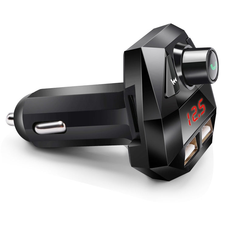 G18 Car Bluetooth Hands-Free MP3 Player Dual USB Bluetooth Charge FM Transmitter Bluetooth Receiver, G18