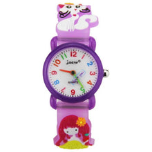 Load image into Gallery viewer, JNEW A335-86195 Children Cute Cartoon Waterproof Time Cognitive Quartz Watch