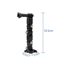 Load image into Gallery viewer, 2 Set Cycling Helmet Adhesive Multi-Joint Arm Fixed Mount Set for DJI Osmo Action, GoPro HERO9 Black / HERO8 Black /7 /6 /5 /5 Session /4 Session /4 /3+ /3 /2 /1, Xiaoyi and Other Action Cameras, Style 3 Cycling Helmet Kit, Style 4 Cycling Helmet Kit  ...