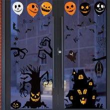 Load image into Gallery viewer, Halloween Decoration Stickers Pumpkin Lamp Spider Ghost Electrostatic Stickers,Style:, BQ040ABCD-45-46-47-48, BQ040ABCD-50-51, BQ041-42-43-44, BQ41-42-43-44-47-48, BQ049 + 050 + 052, BQ049 + 50 + 51 + (52 x 2), BQ049-51-52