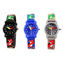 Load image into Gallery viewer, JNEW A335-86172 Children Cute Cartoon 3D Dinosaur Waterproof Silicone Strap Quartz Watch