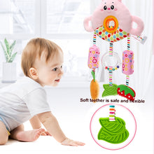 Load image into Gallery viewer, Stroller Toy 0-1 Year Old Bed Hanging Turn Bead Doll Baby Bed Bell Plush Rattle, H168190-3A Bear, H168190-3B Rabbit