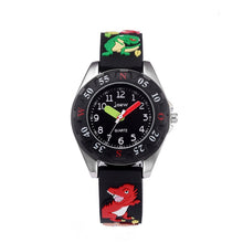 Load image into Gallery viewer, JNEW 6811-86172 Children Cartoon 3D Dinosaur Silicone Strap Waterproof Quartz Watch
