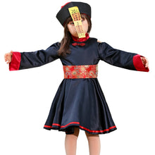 Load image into Gallery viewer, 5812 Children Halloween Costumes Nightclubs Bars Carnival Parties Funny Role-Playing Horror Qing Dynasty Zombie Costumes, S, M, L