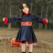 Load image into Gallery viewer, 5812 Children Halloween Costumes Nightclubs Bars Carnival Parties Funny Role-Playing Horror Qing Dynasty Zombie Costumes, S, M, L