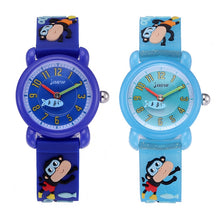 Load image into Gallery viewer, JNEW A335-86267 Children Cartoon 3D Diving Monkey Silicone Waterproof Quartz Watch