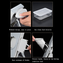 Load image into Gallery viewer, Hand Cutting Cutter Kitchen Lever Slicer Pressing Grater, Simple Gray, Simple Blue