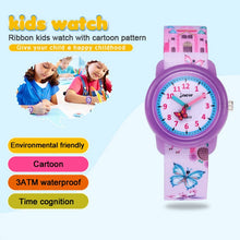 Load image into Gallery viewer, JNEW A369-86366 Children Waterproof Time Cognitive Cartoon Quartz Watch