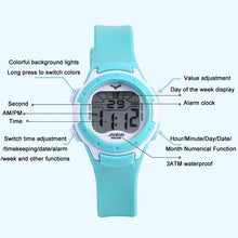 Load image into Gallery viewer, JNEW 9688-2 Children Multifunctional Colorful Backlight Waterproof Sports Digital Watch