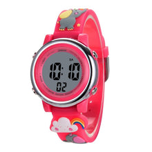 Load image into Gallery viewer, JNEW A380-86664 Children Cartoon 3D Happy Small Elephant Alarm Waterproof Sports LED Digital Watch